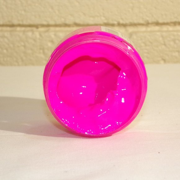 FLUORESCENT PINK NEON ACRYLIC PAINT 100ml Jar Fine Artist Heavy Body JEAN GOUJON - Picture 2 of 4